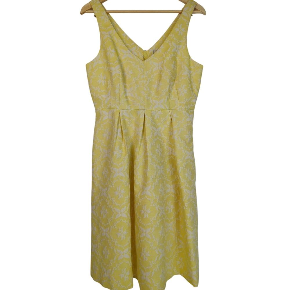Anthropologie‎ Moulinette Soeurs Lounging for Yellow Sleeveless Dress 8